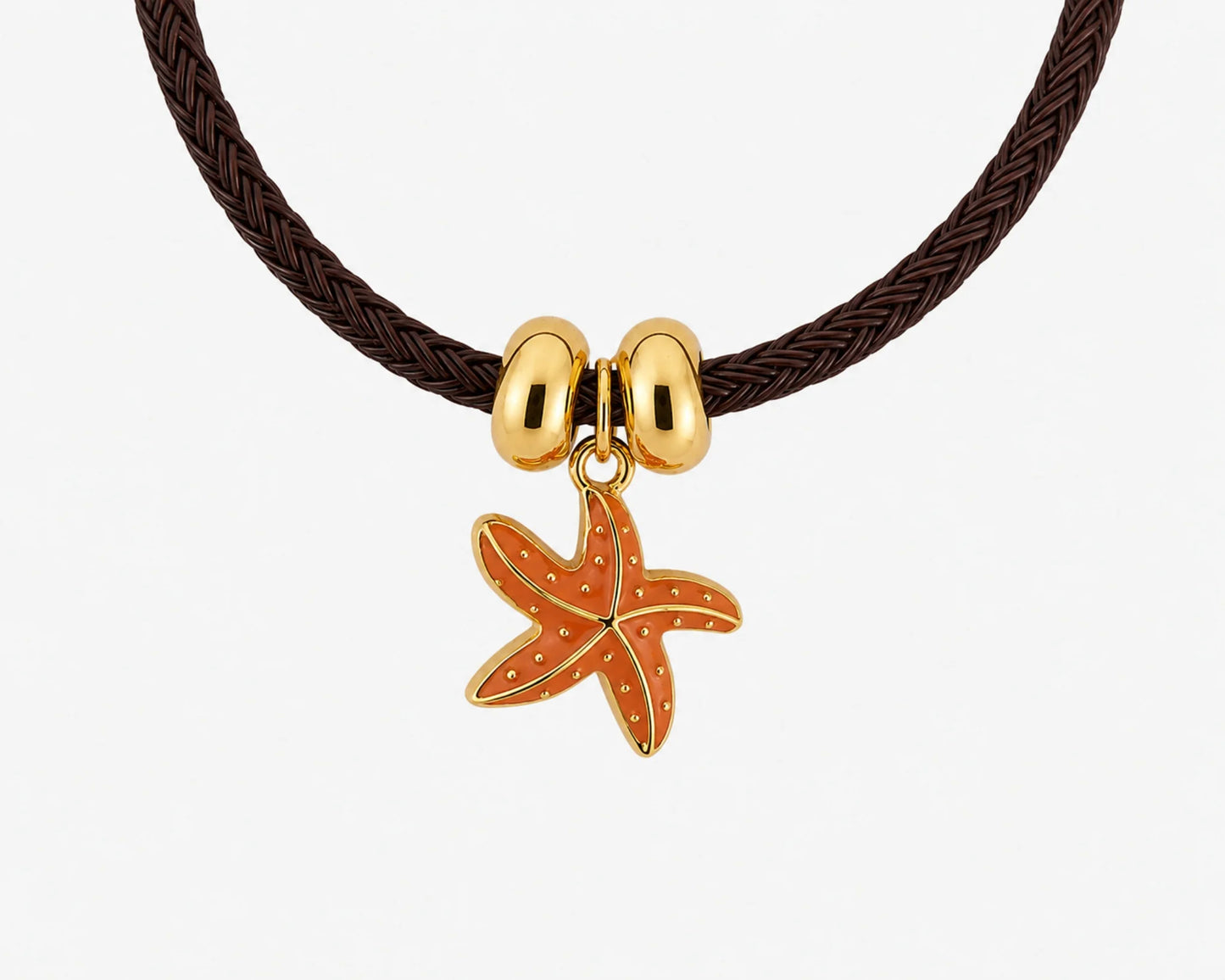 Charm Estrella naranja