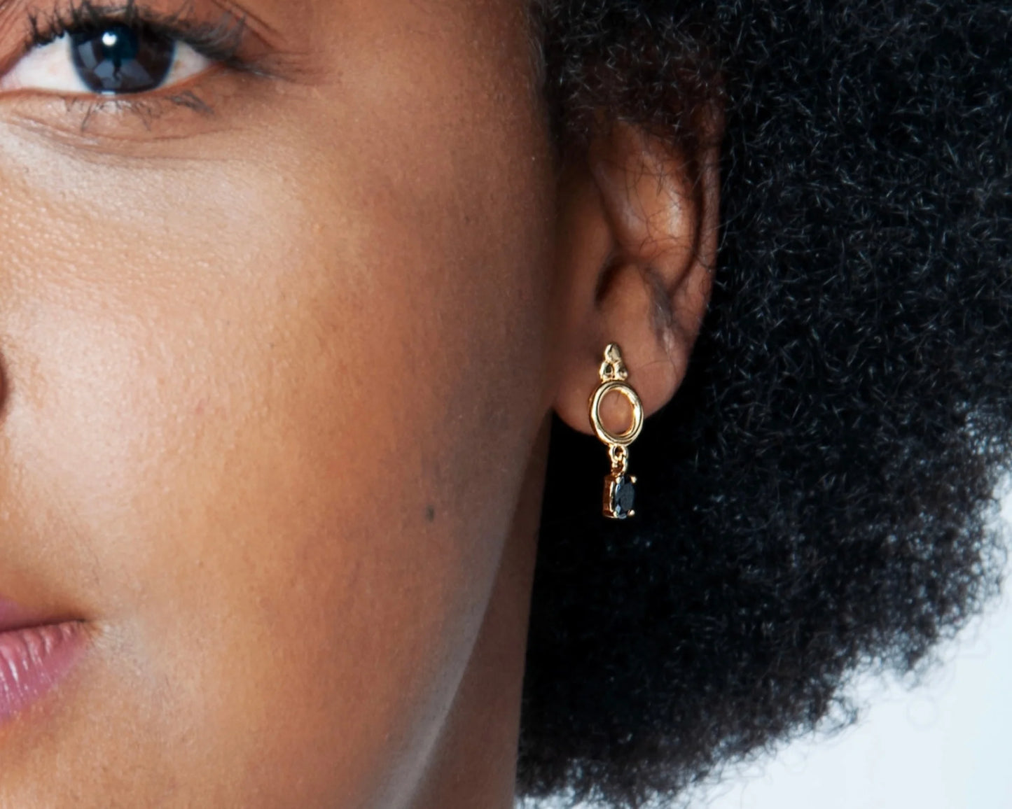 Pendiente Esencia oro