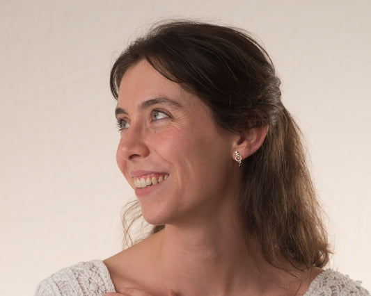 Pendiente Esencia plata