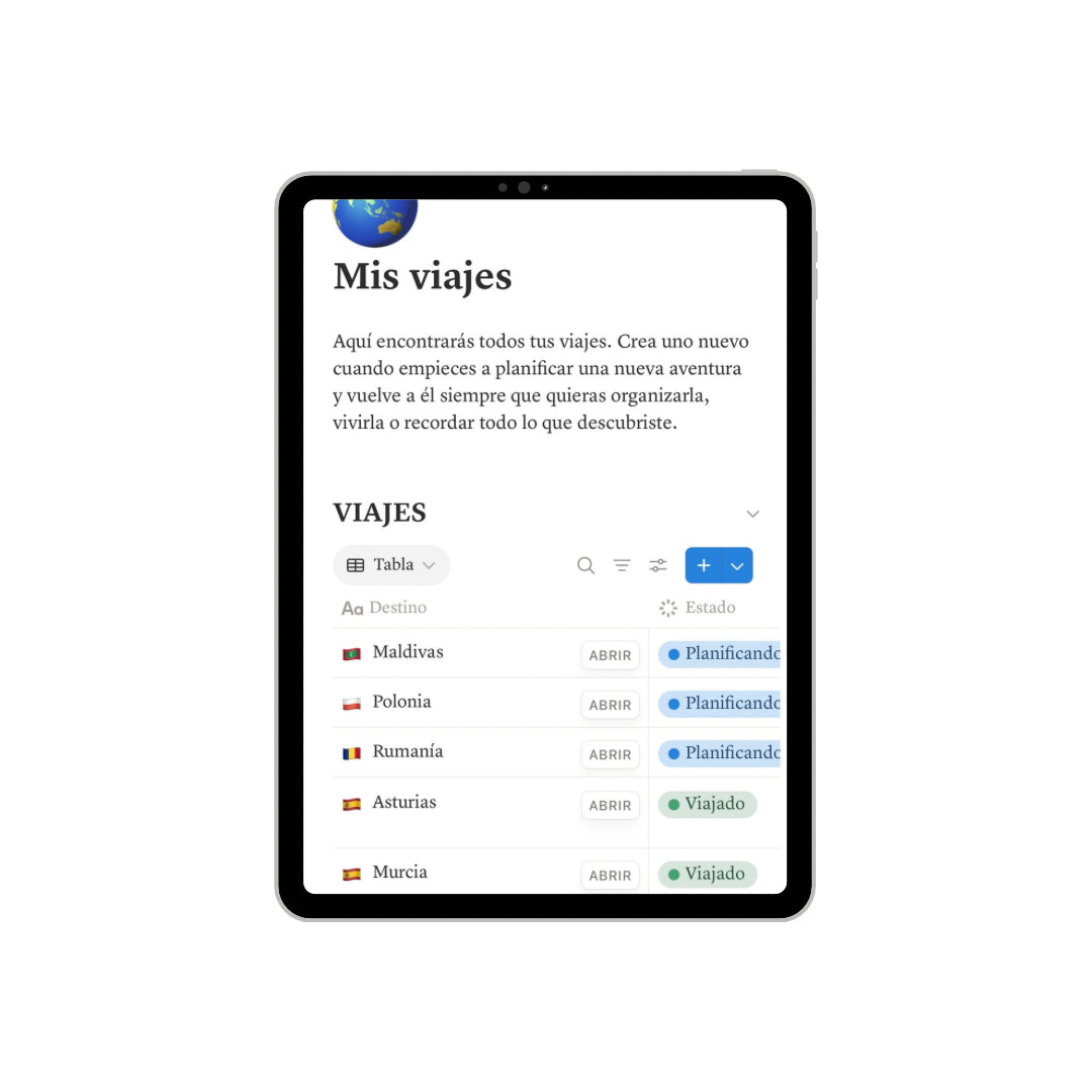 Diario de viajes