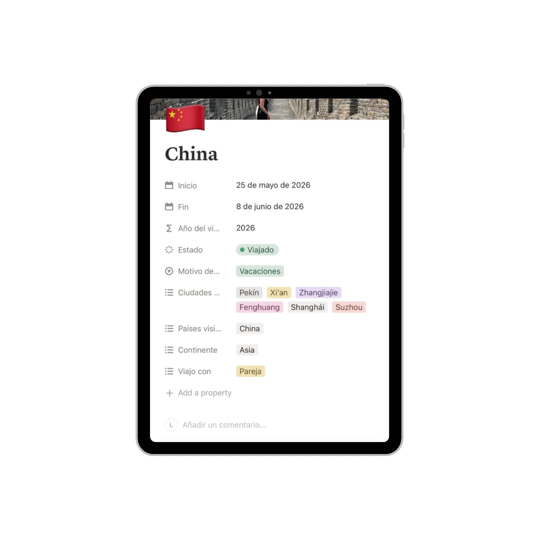 Diario de viajes